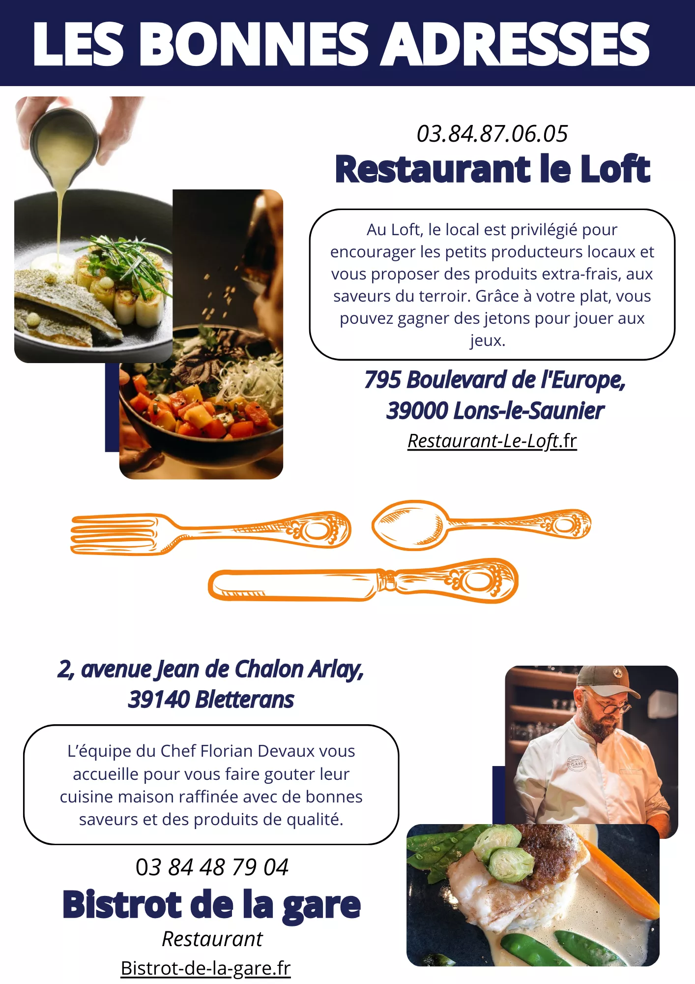 Le loft et le bistrot de la gare