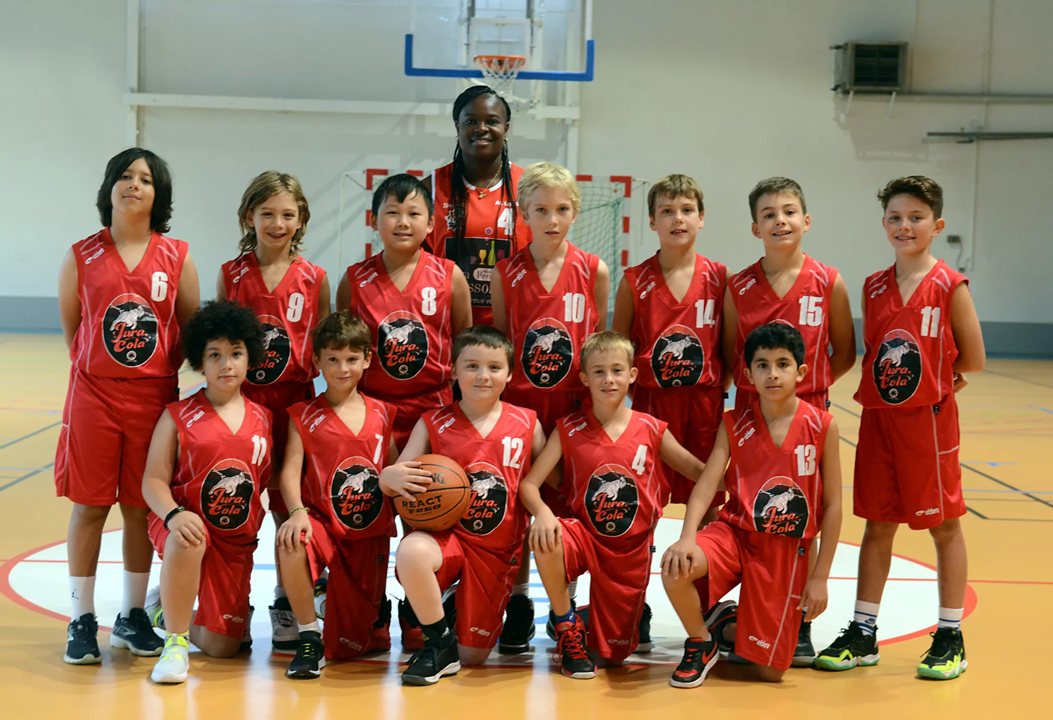 Equipe U11 Garçon à L'ALL Jura Basket
