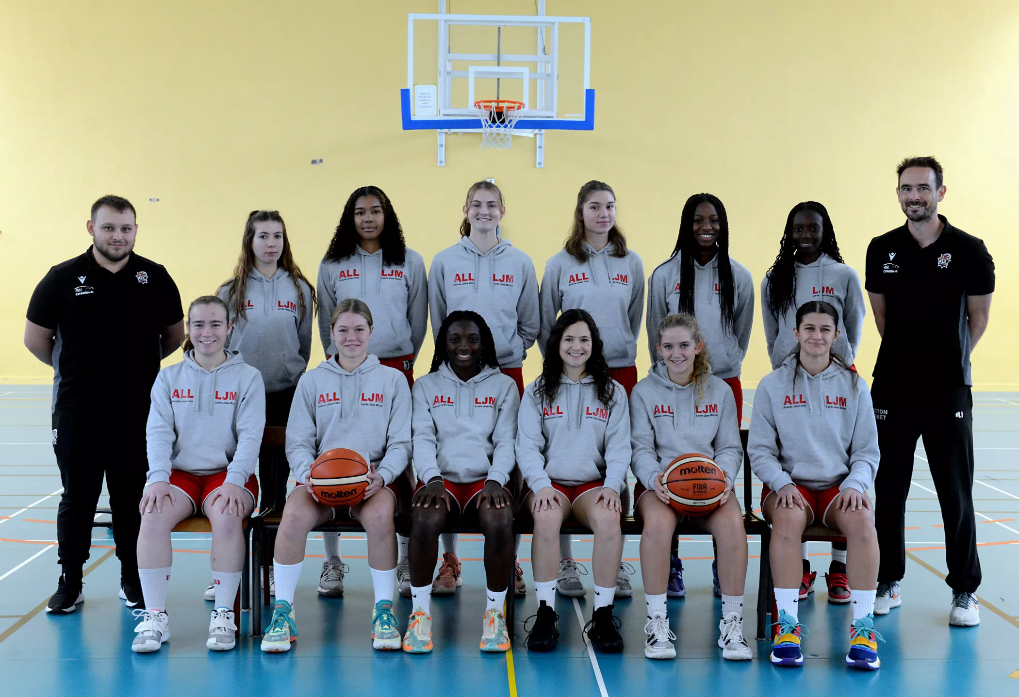 Equipe U18F Région de l'ALL Jura Basket