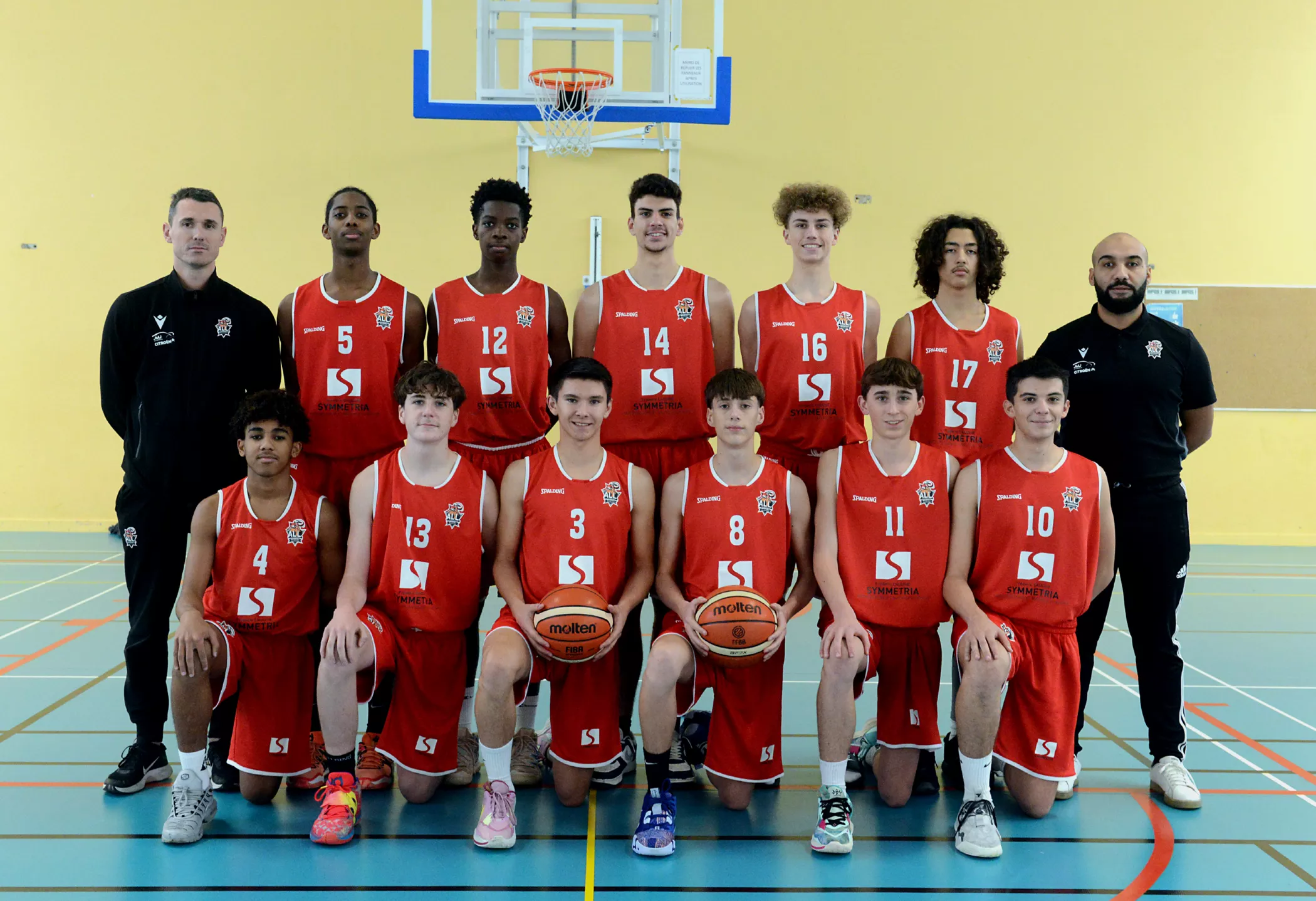 Equipe U17 Région ALL Jura Basket