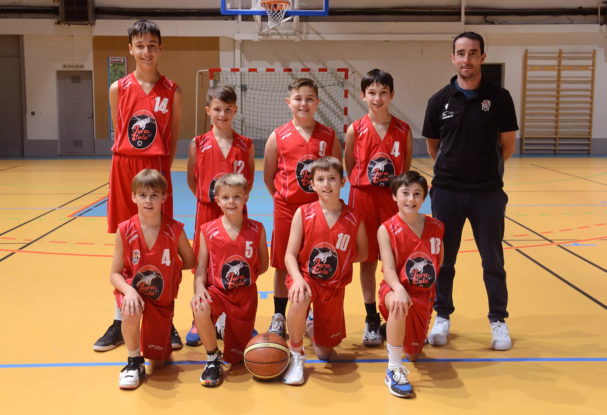 Equipe U13 2 de l'ALL Jura Basket
