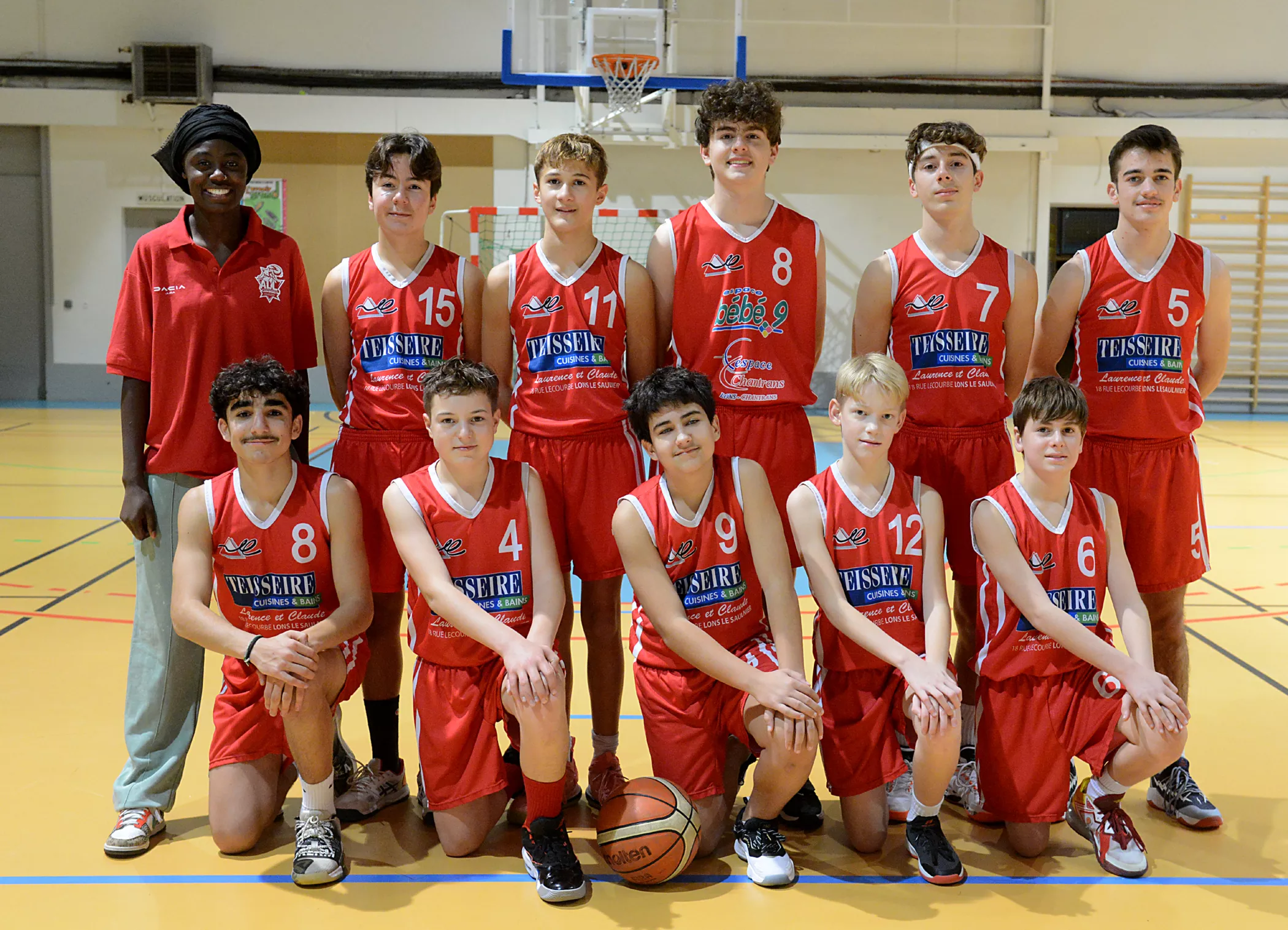 Equipe 2 U15 Garçon ALL Jura Basket