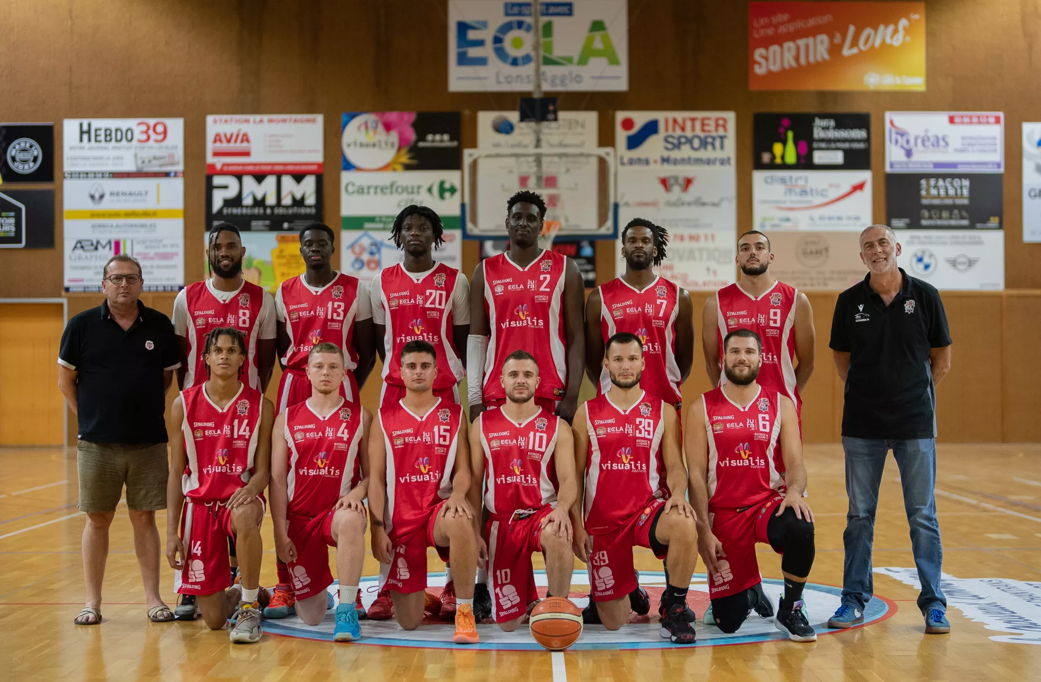 Equipes NM2 de l'ALL Jura Basket 