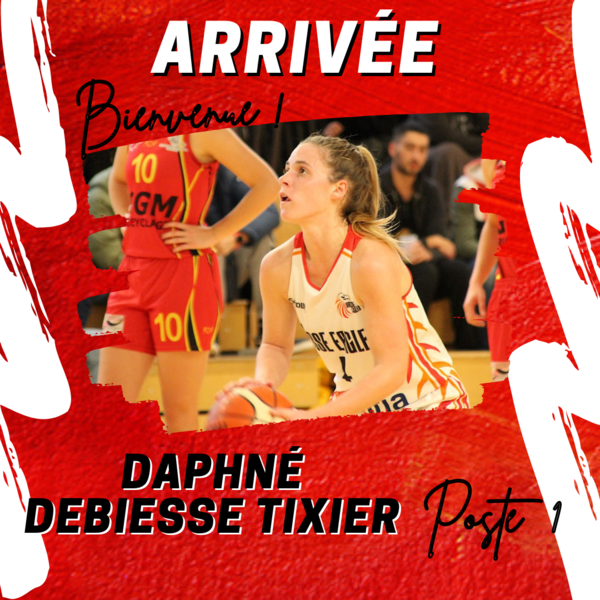 Arrivées NF2 : Daphné Debiesse Tixier & Charline Guinand ! 