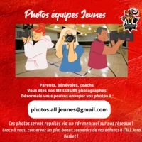 Envoyez vos photos des équipes jeunes !