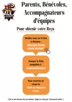 Déduction Fiscale Activités Bénévoles !